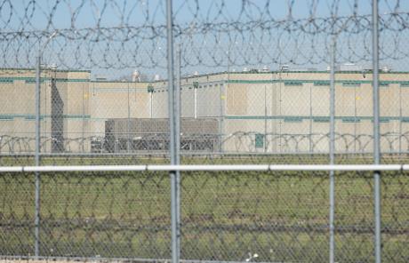 The Allan B. Polunsky Unit in West Livingston on Jan. 31, 2024. Men on death row in Texas are housed in the Polunsky Unit.