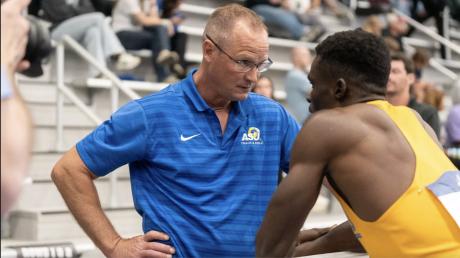 Angelo State Men's Track and Field Coach Tom Dibbern