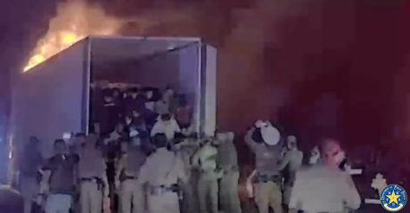 39 Suspected Illegal Immigrants Rescued From Burning Trailer After South Texas Pursuit