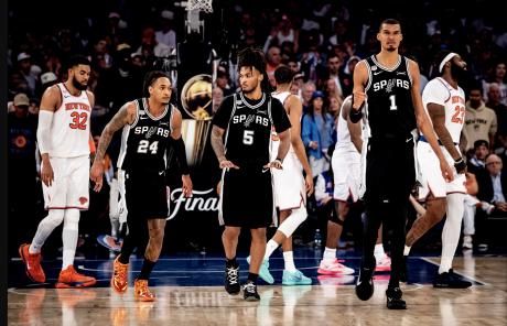 The San Antonio Spurs in the 2026 NBA Finals