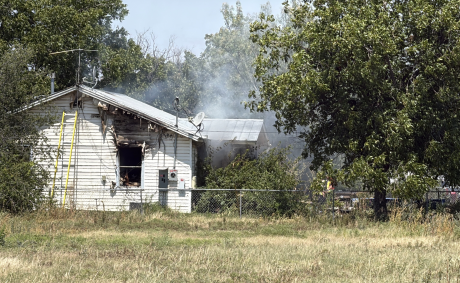 House Fire on Travis Street in San Angelo