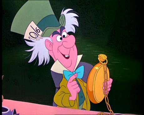 He seemed pretty crazy to me though (photo courtesy of alice-in-wonderland.net)