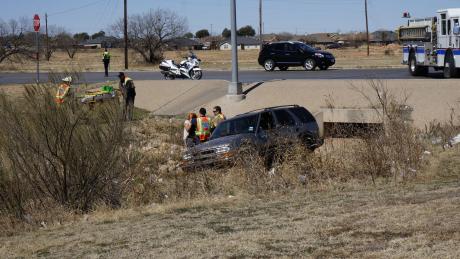 Major vehicle accident at 5400 block of Sherwood Way, Mar. 12, 2014. (LIVE! Photo/John Basquez)
