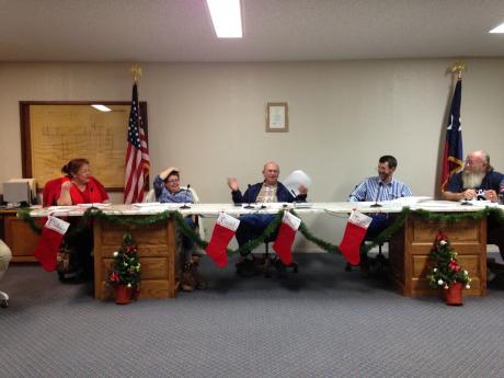 The City of Mertzon city council meets Dec. 17. At their previous meeting the council approved a trash collection contract with Texas Disposal Systems. (LIVE! Photo/Joe Hyde)