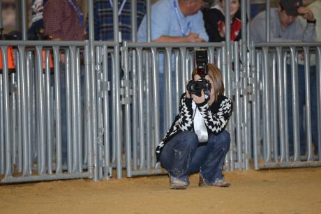 Katina Costerisan photographs livestock all over the nation. (Photo courtesy of Katina Costerisan)