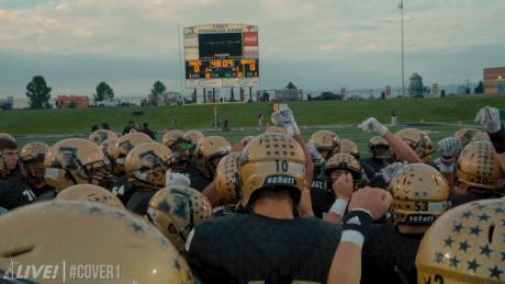 The San Angelo Central Bobcats gear up to face Euless Trinity. LIVE! Photo/Manny Diaz