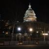 Washington DC U.S. Capitol under tight security on January 10, 2021