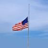 US Flag Half Mast