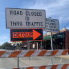 Downtown San Angelo Streets Torn to Shreds