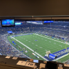 AT&T Stadium view from the Press Box