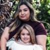 Elisa and her 7-year-old daughter Emilia. Emilia and Elisa's mother were killed when a coyote fleeing authorities crashed into the mother's truck during a high speed chase.