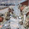 Texas National Guard Installing Razor Wire in El Paso 3.2.23 (Courtesy/gov.texas.gov)