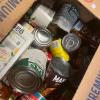 Three sororities and four fraternities sent volunteers from all classes — freshmen through seniors — to help the food bank for three hours on a Thursday evening.