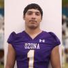 Ozona running back Christian Villarreal was named the Class 2A Built Ford Tough Player of the Week after rushing for 361 yards and 6 touchdowns on 20 carries in a win over McCamey.