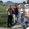 Wall High vs Brownwood coin toss on Sept. 6, 2024