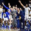 The Angelo State University men’s basketball team pulled off a pair of wins last week, including an upset of No. 5-ranked Dallas Baptist, to keep its Lone Star Conference Tournament title hopes alive.