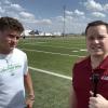 Wall Hawks' Briggs Jones talks with Ryan Chadwick