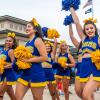 The Angelo State University cheer team is inviting local and area students entering pre-K through 12th grade this fall to participate in the 2025 Football Spirit Day on Saturday, Sept. 20, and registration is now open.