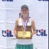 Wall’s Amelia Taylor won the Class 3A girls singles title with a 6-2, 6-1 victory over Corpus Christi London’s Kailey Albrecht.