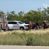 A two-vehicle crash on U.S. Highway 87 between San Angelo and Grape Creek on Monday afternoon shut down both lanes of northbound traffic.