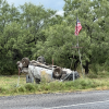 One person was taken to the hospital after a rollover crash on FM 2288 outside San Angelo on Thursday afternoon.