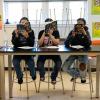 Students attend a math and reading workshop at a STAAR summer camp held at Dobie Middle School on July 23, 2025. Texas lawmakers will try again to revamp the state's standardized test during this year's special session.