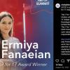 State Department & UN ties to Armed Queers SLC leader now confirmed. This is trasn-activist Ermiya Fanaeian, an award-winning trans liberation and feminist political organizer tied to a Utah trans-activist group allegedly working with a Texas group.