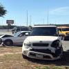 A crash on Sherwood Way on Wednesday morning resulted in both drivers being taken to the hospital.