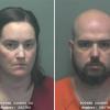 Former Texas Department of Criminal Justice officers Crystal Janelle West (left) and William Eugene Romero (right) were arrested and charged after an inmate died inside a burning cell at the William P. Clement Unit in Amarillo. (Potter County Sheriff’s Office)