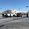 A three-vehicle crash just before noon Thursday has shut down one of the busiest intersections in San Angelo.
