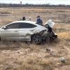 The occupants from both vehicles involved in a crash on US Highway 87 south of Grape Creek on Thursday managed to walk away unscathed.
