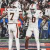 Miami Hurricanes in action at the Fiesta Bowl 2026