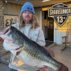 Josh Jones reeled in a 13.51-pound bass from O.H. Ivie Reservoir on Saturday, Feb. 21, marking the record fifth Legacy Class ShareLunker he has caught.