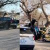 Rollover crash at N Campus Blvd & Coleman St in San Angelo on March 13, 2026.