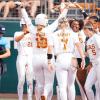 Coahoma's Hannah Wells celebrates after a home run during the 2026 softball season for the University of Texas.