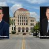 San Angelo Mayor Tom Thompson and San Angelo City Councilman Harry Thomas