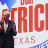 Lt. Gov. Dan Patrick speaks at the Red River Roll Call, a Republican rally hosted by state Rep. Shelley Luther in Sherman on July 27, 2026.