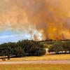 Neighbor Fire in Brown County