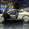 Tesla's Cybercab makes its debut at the 8th China International Import Expo in Shanghai, China, on Nov. 5, 2025.