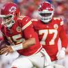 Kansas City Chiefs' Patrick Mahomes in action against the Denver Broncos 2026