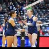 The Goliad volleyball team is shown during the 2025 season.