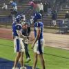 The Lake View Chiefs after a touchdown against Andrews in 2026