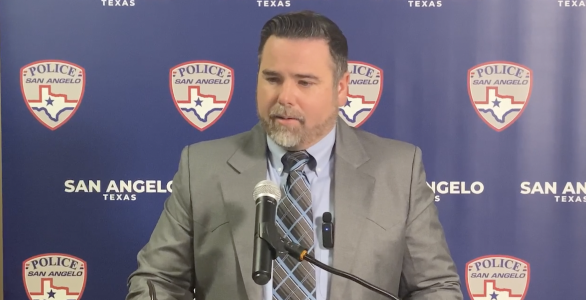 Chief Travis Griffith Holds Press Conference on April 8 2025