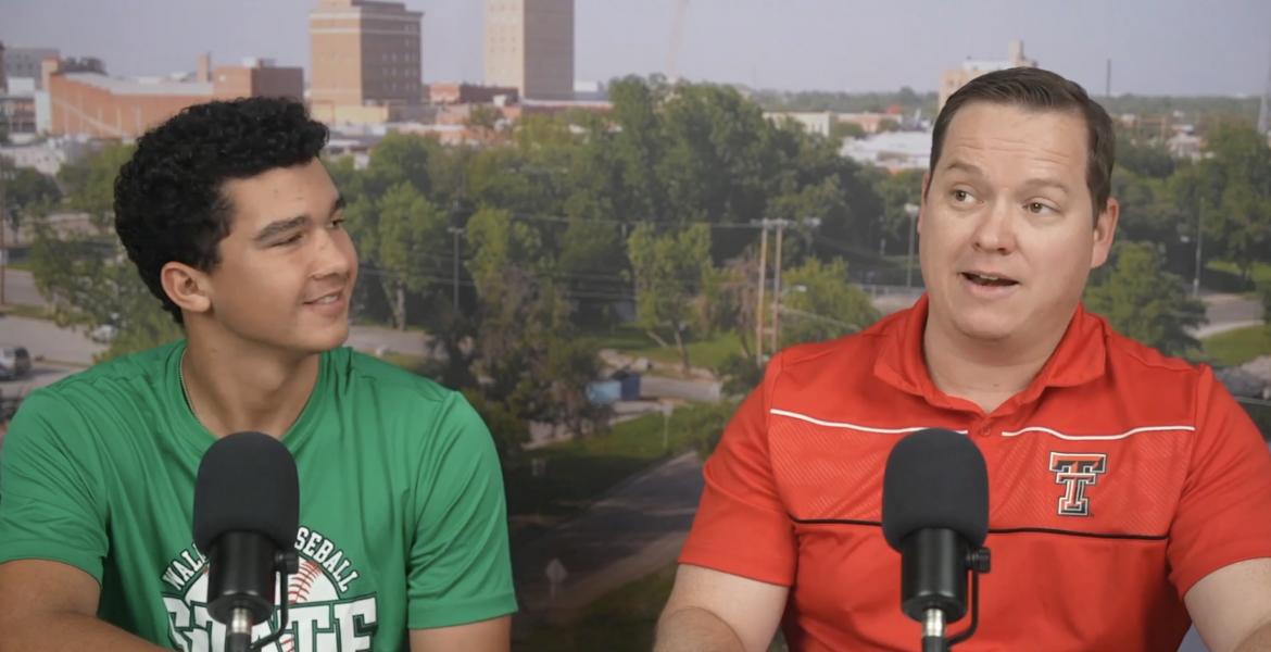 Wall Hawks Gage Reichenau (Right) sits down in studio with Ryan Chadwick
