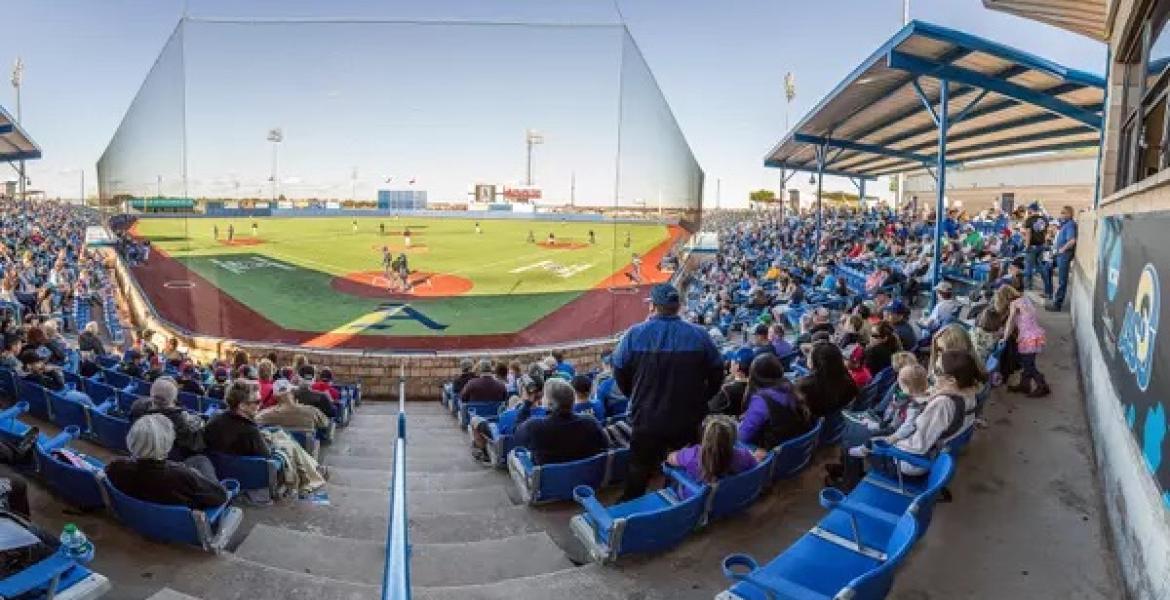 The Angelo State University’s baseball complex, Foster Field at 1st Community Credit Union Stadium, has been voted the best in the nation in NCAA Division II.