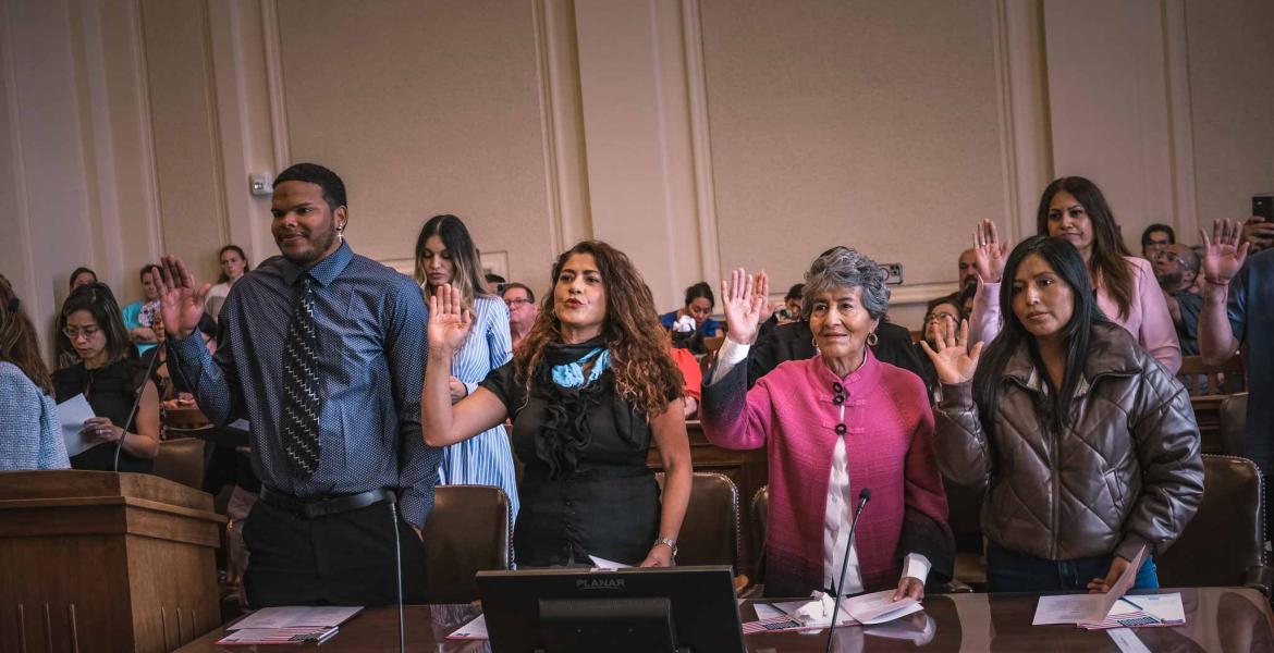 San Angelo Naturalization Ceremony