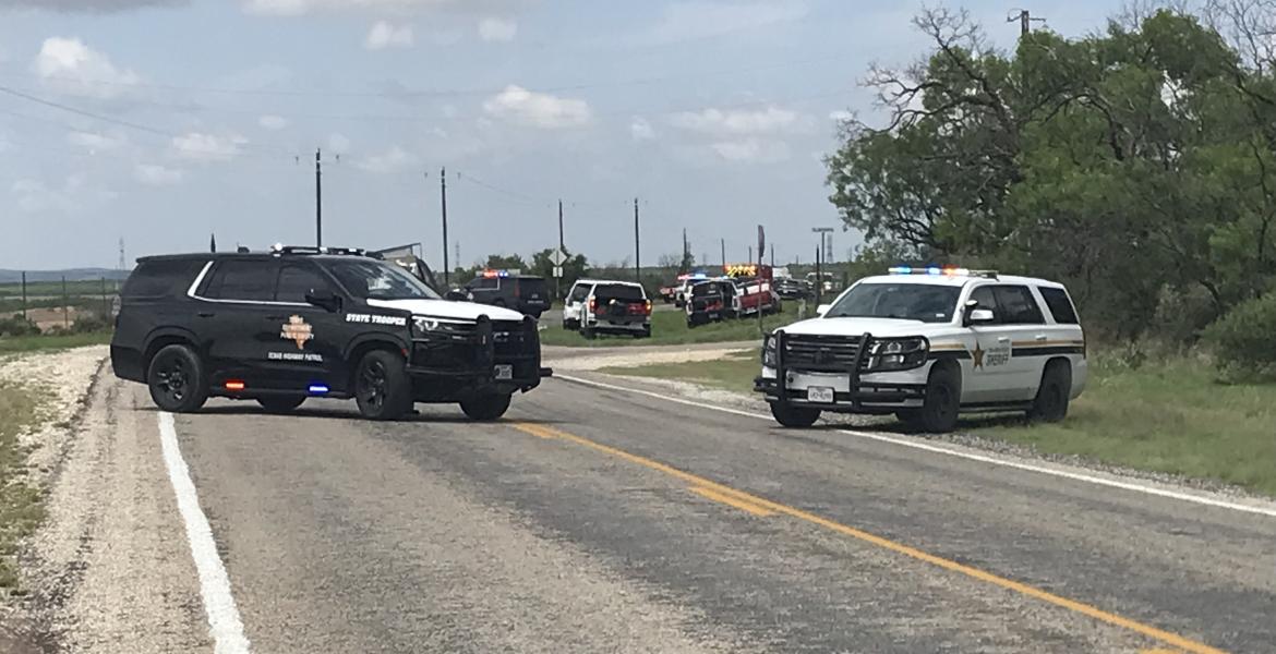 RM 853 closed in Tom Green County after motor vehicle accident