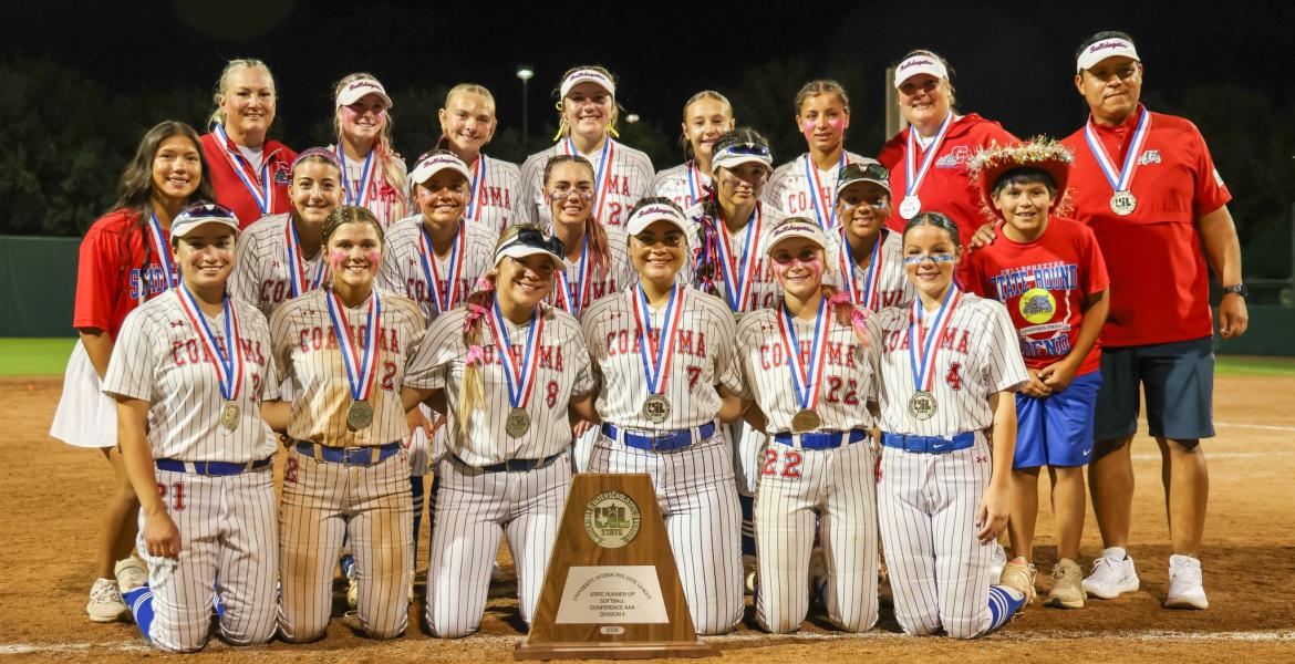 The Coahoma softball team’s bid for an unprecedented fourth straight state championship was ended Thursday by Santa Gertrudis Academy.