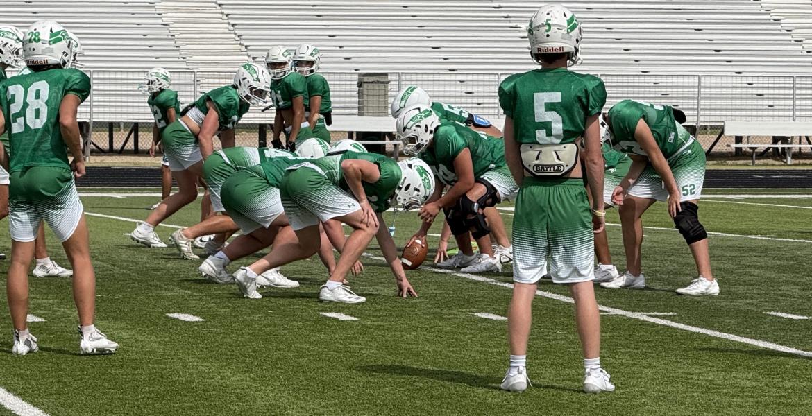 Wall Hawks during practice 2026